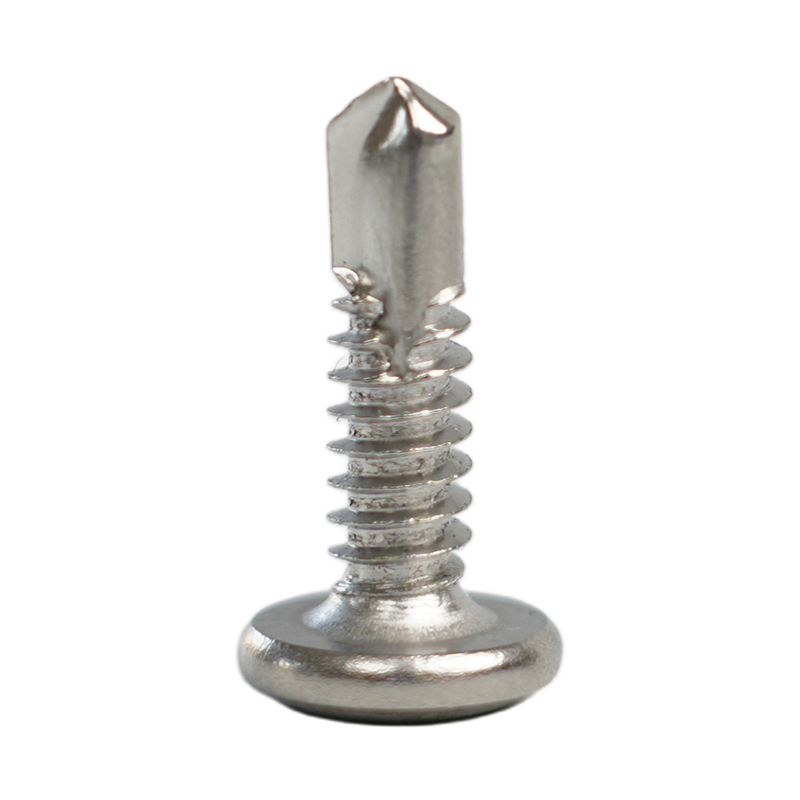 SUS410 självborrande insexskruvar med platt huvud